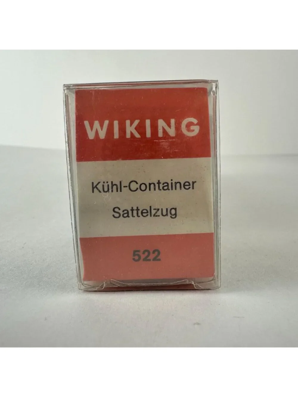 Vintage Wiking Kühl-Container Sattelzug No. 522 Model Truck